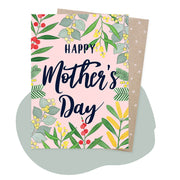 Earth Greetings Negin Maddock Happy Mothers Day Greeting Card Vegan Eco Greeting Card