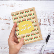 burger cards pun greeting card You’re Bunderful cute pun card